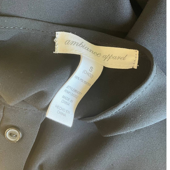 Ambiance Apparel Crop Top - Picture 3 of 3